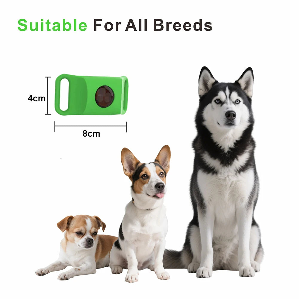 Wearable Essential Oil Tag for Pets, Natural Flea & Tick Repellent Pendant, Clip-on Dog Cat Collar for Continuous Protection